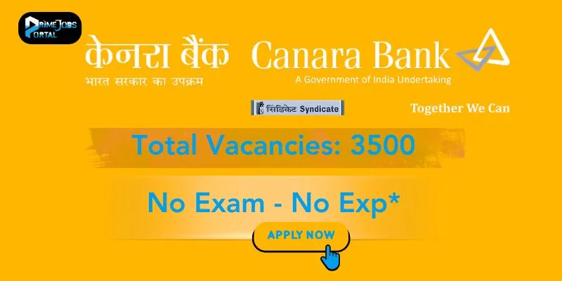 Canara Bank Apprentice Recruitment 2025 Apply Online