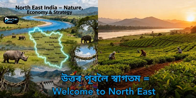 North East India Geography, Nature & Economic Significance