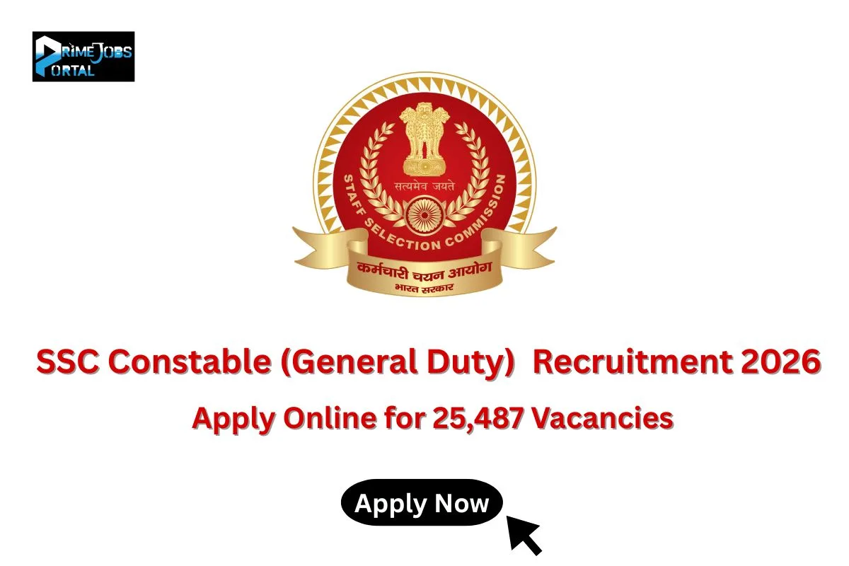 SSC Constable (GD) Recruitment 2026